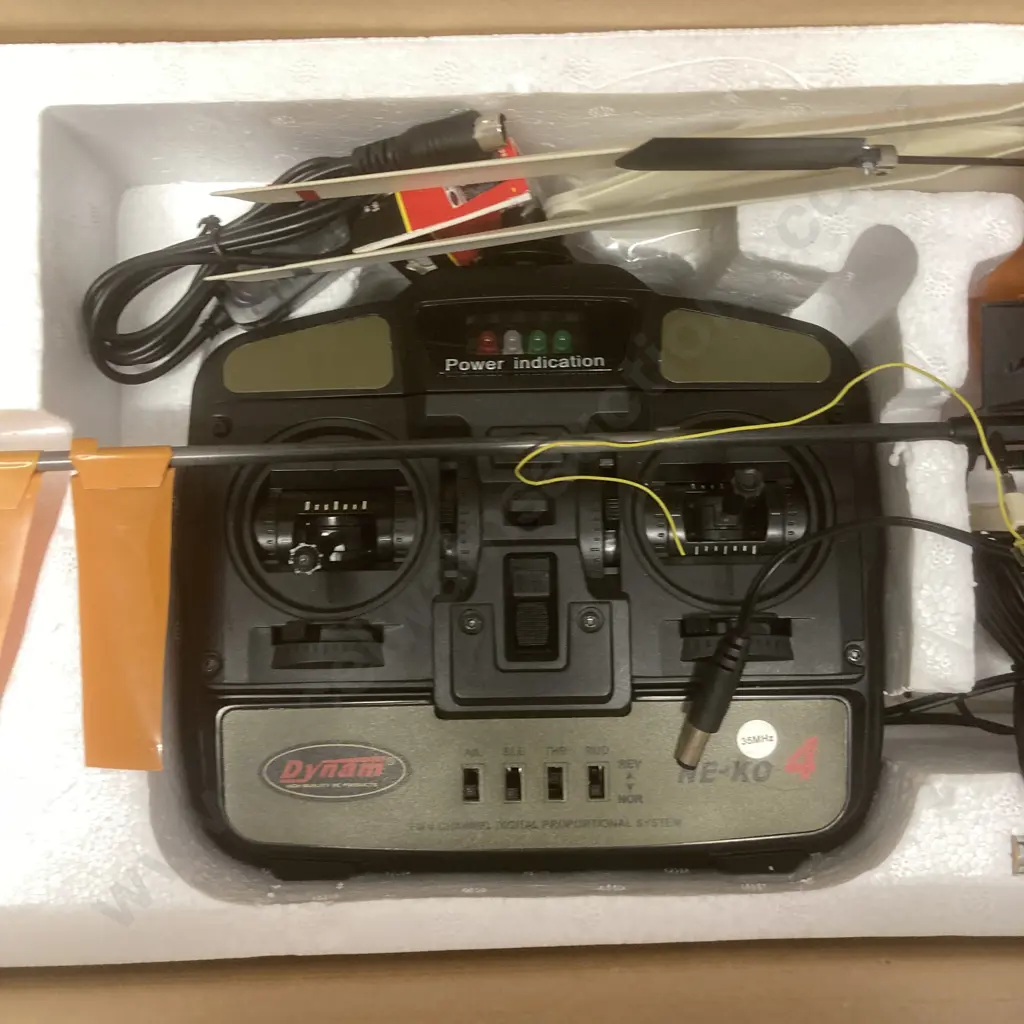 RC Helicopter - HUGHES 300 (NZ Version) Dynam RC Electric Micro Helicopter, L 48cm, Rotor 51cm Image 1++