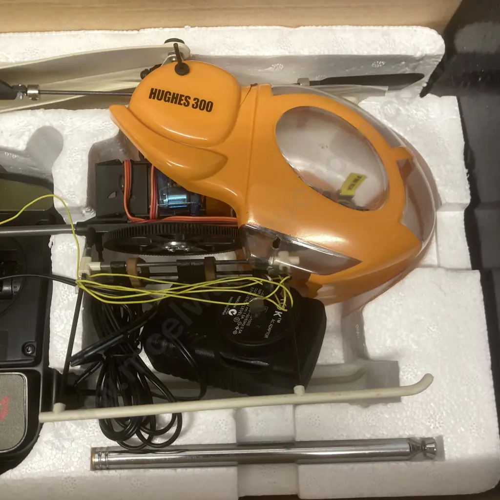 RC Helicopter - HUGHES 300 (NZ Version) Dynam RC Electric Micro Helicopter, L 48cm, Rotor 51cm Image 1++