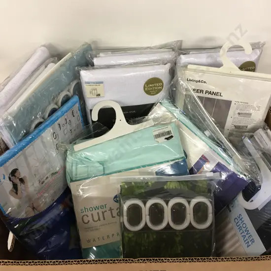 Lot of New Shower Curtains