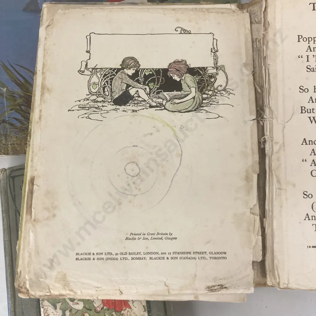 Antique & Vintage Books -The Blackbird Story Book, Weekly News Annual 1963, Simpering Susan Etc Image 1++