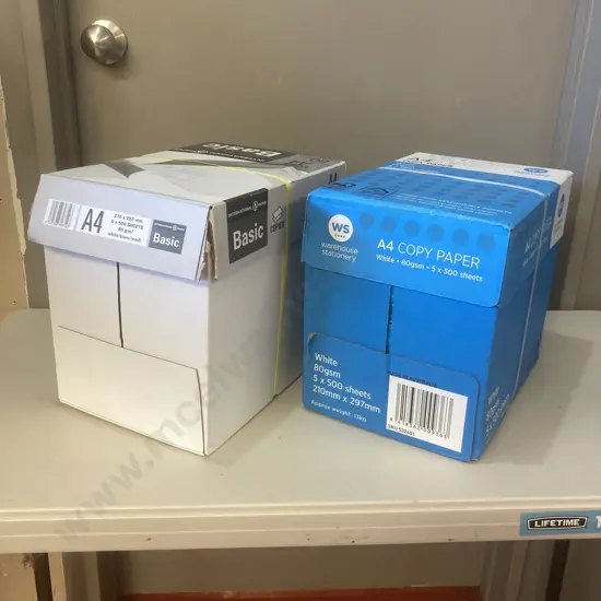 2 x Boxes Of  Copy Paper