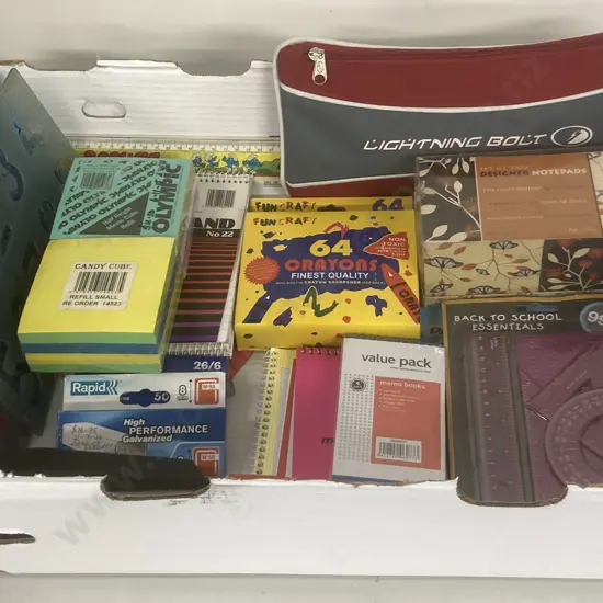 Box Lot Stationery