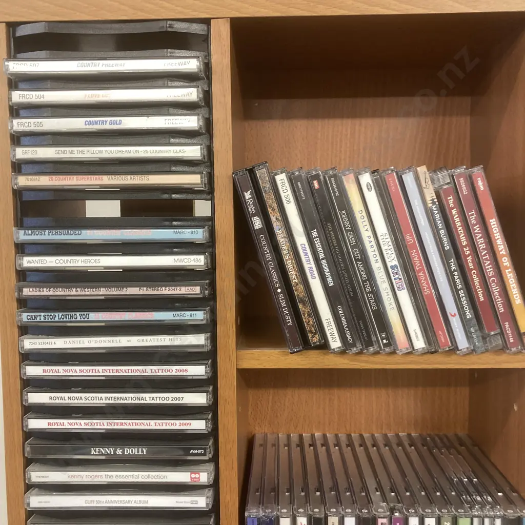 CDs & CD Stand, Country, Bee Gees, Fleetwood Mac, Etc Image 1++