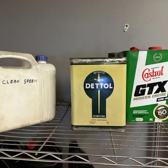 Clean Green, Dettol & Castrol GTX