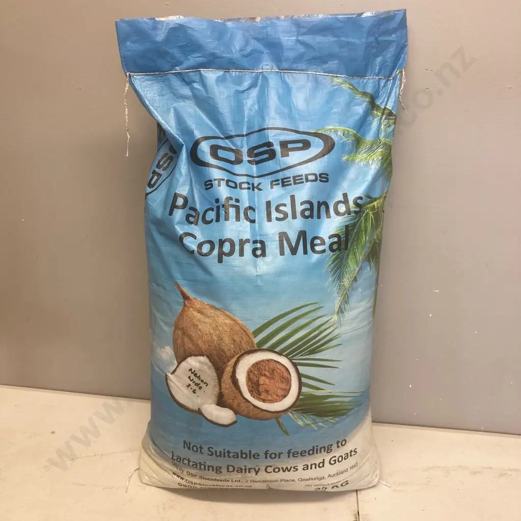 OSP Stock Feeds Pacific Islands Copra Meal 25Kg Image 1++