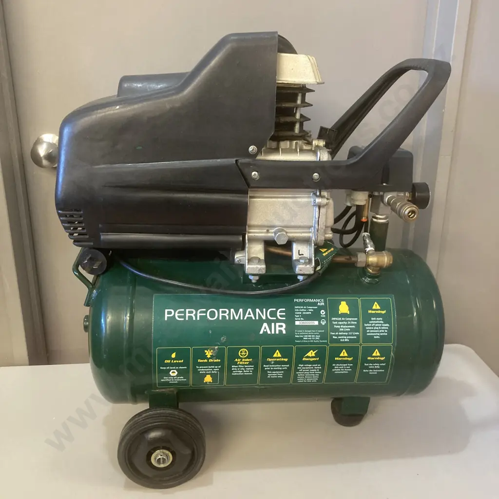 Performance Air Compressor - 1500w, 24L, 0.8MPa Image 1++