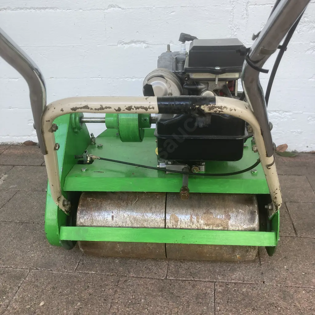 Reel Mower With Catcher, Briggs & Stratton 3.5Hp Engine Image 1++