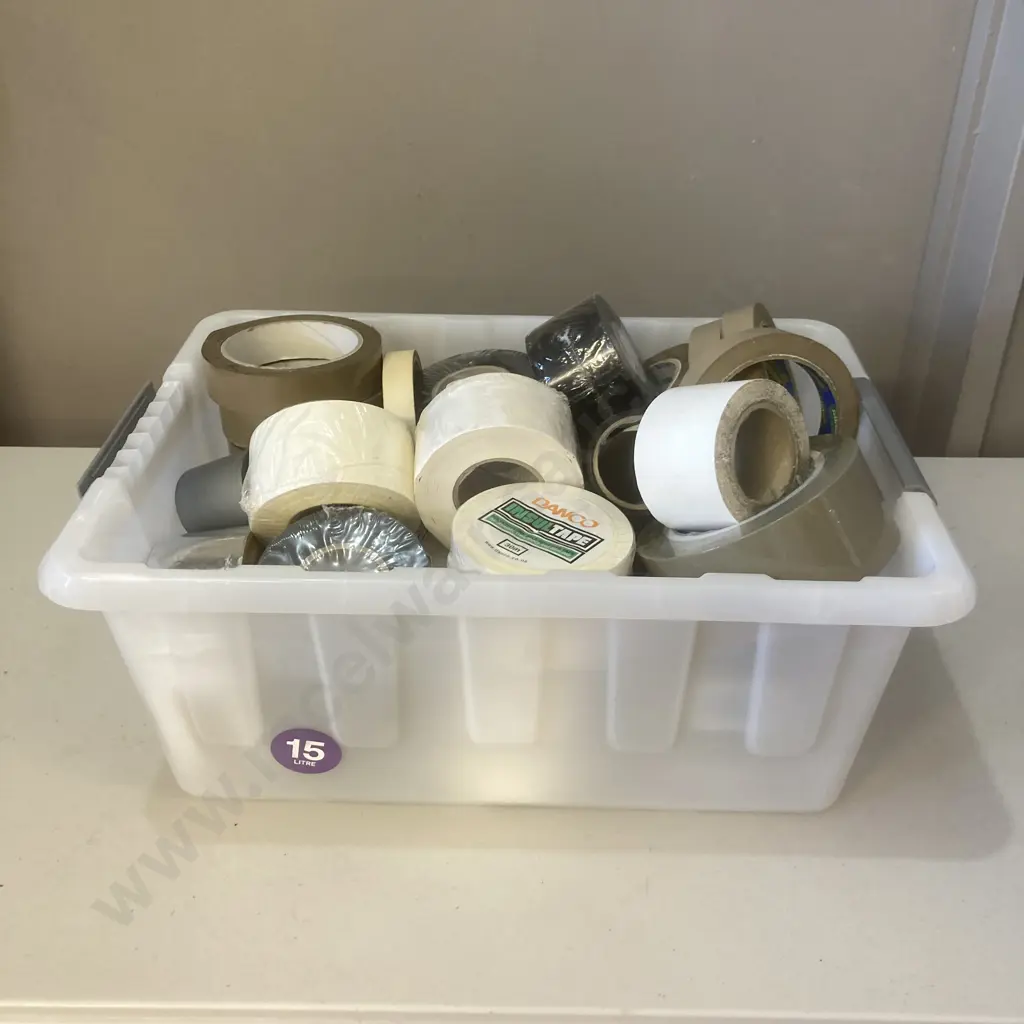 Box Lot Assorted Tape Image 1++