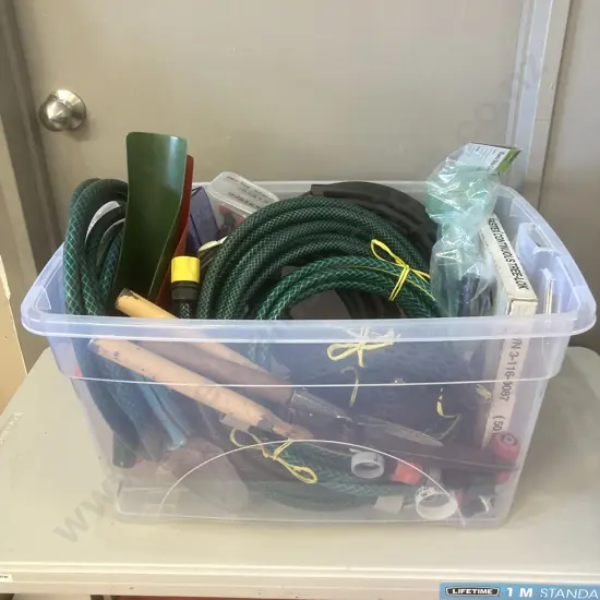 Box Lot Gardening, Watering Etc