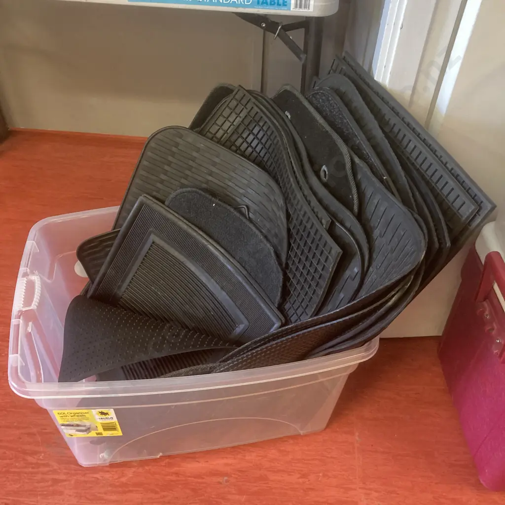 Box lot Assorted Car Mats Image 1++