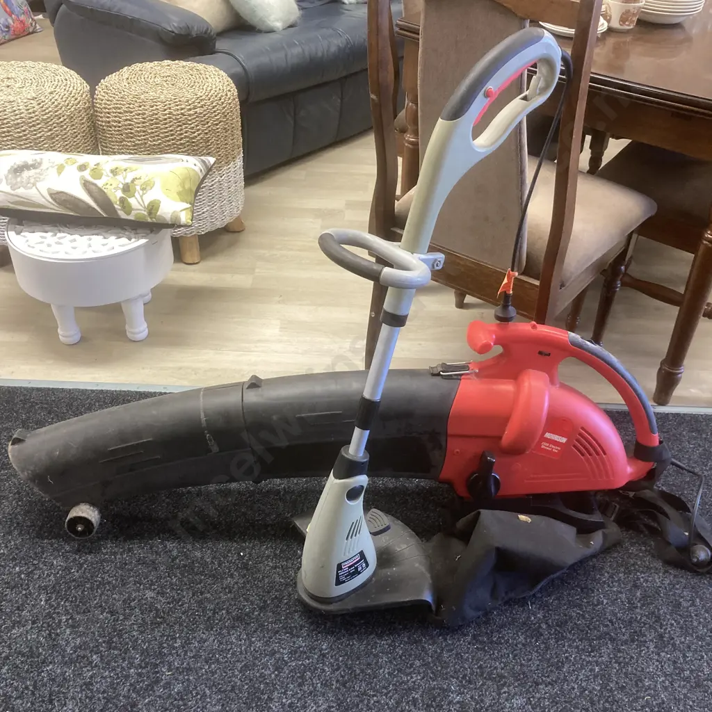 Morrison 2500 Electric Blower Vac & Predator Electric Line Trimmer Image 1++