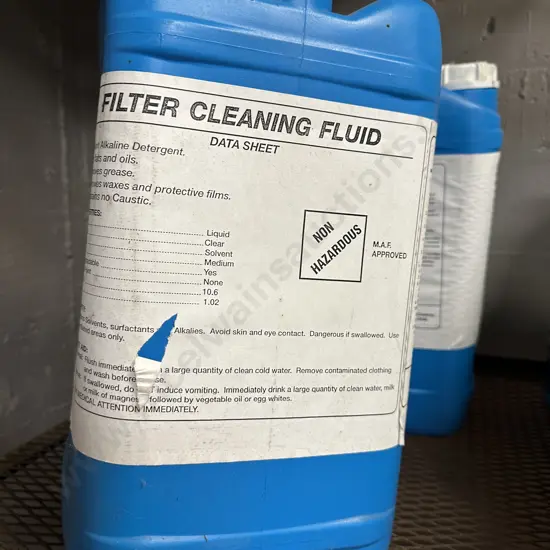 2 Containers of Filter Cleaning Fluid