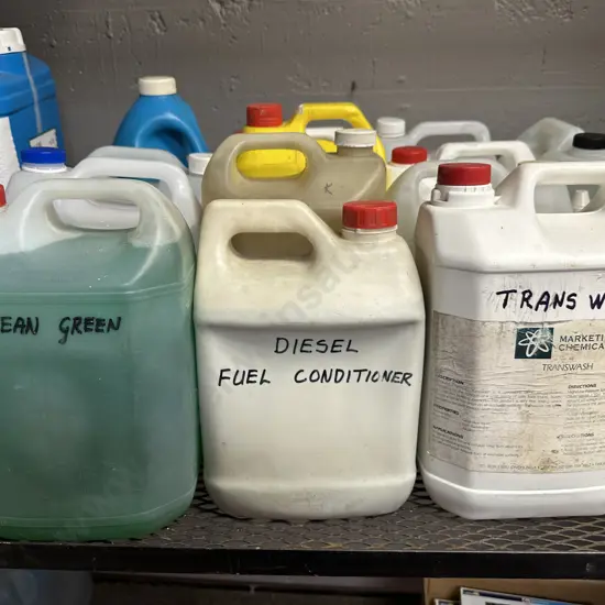 14 Containers Assorted Kero, Clean Green Etc