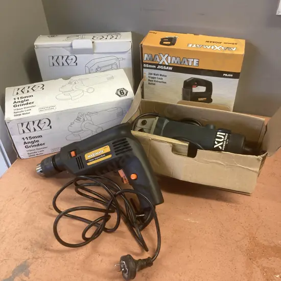 Lot of Assorted Power Tools