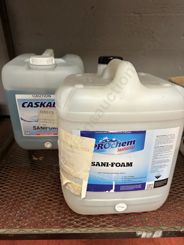 2 x Containers of Sani Foam Image 1++