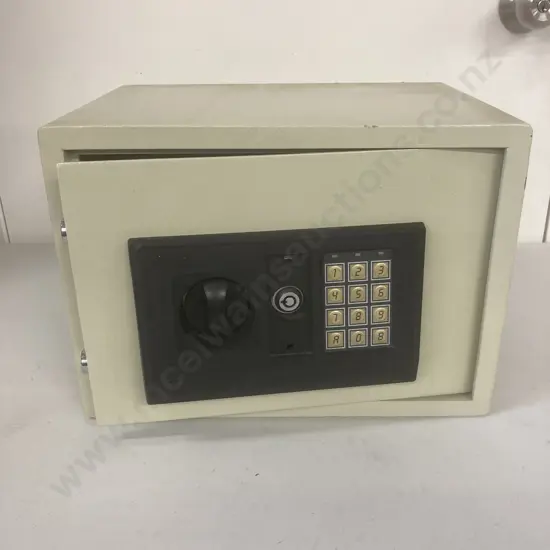 Dual Locking Electronic Safe H25 W35 D25cm (No Key)