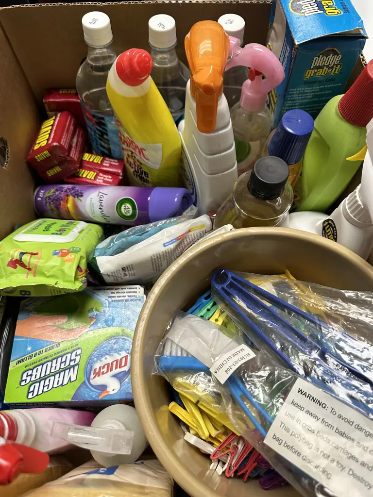 Box Lot Pledge, Pegs, Air Wick Etc Image 1++