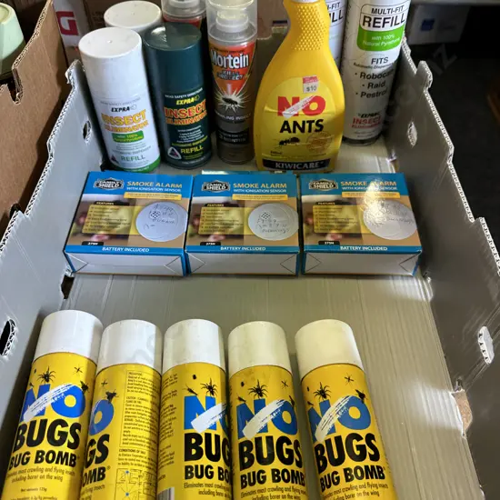 Box Lot Bug Bombs Etc