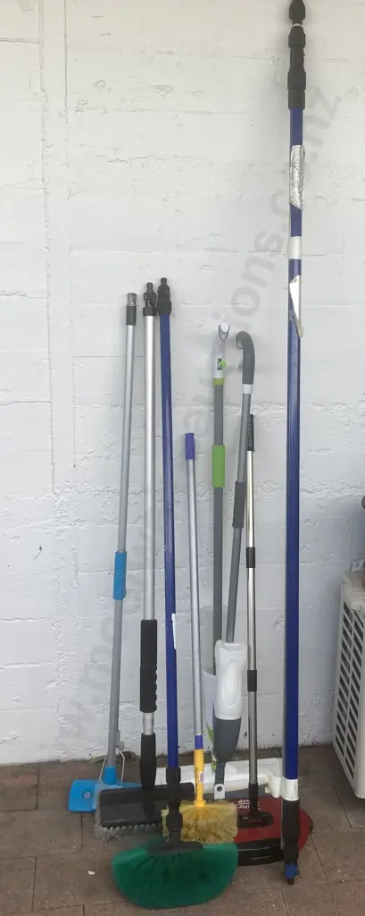 Lot of Mops, Brushes & Brooms Etc Image 1++