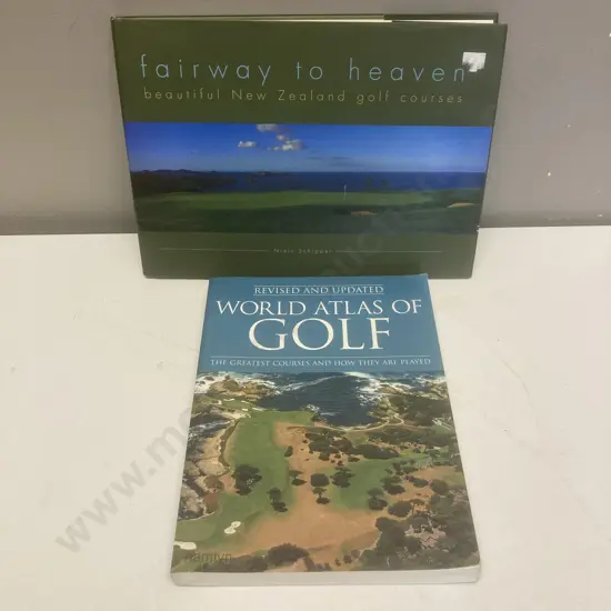 Fairway to Heaven: Beautiful New Zealand Golf Courses by Niels Schipper, 2004 First Edition. Hardcover, Collectable
