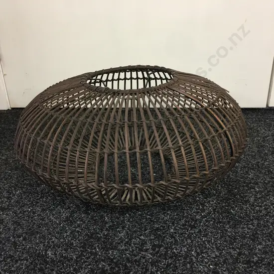 Round Rattan Shade Dia 45cm.
