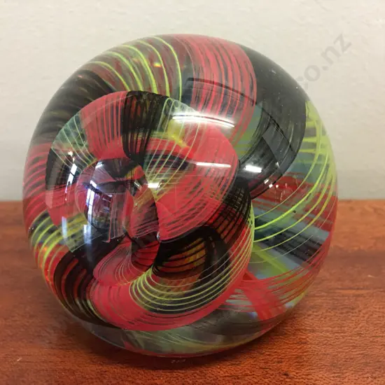 Caithness Glass 'Sorcerer' Paperweight Made In Scotland N32580 H7cm, W8cm