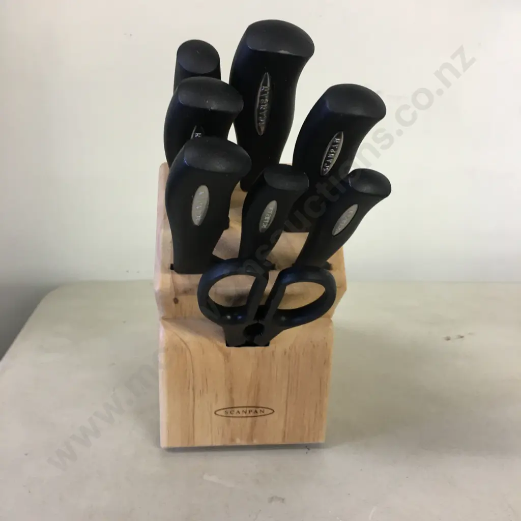 Scanpan Strip - 9 Piece Cutlery Block Image 1++