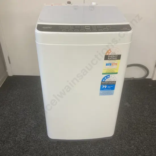 Haier 6.0Kg Top Load Washer, Fuzzy Logic, Model HWT60FVW2