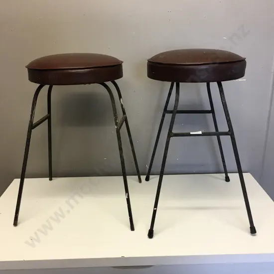 Pair of Vintage Stools, 50 x 30cm
