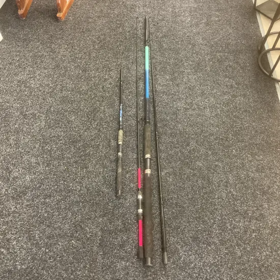 Fishing Rods - MaxiStrike 3.66m 2Pce Surfcaster & Vibe 602M 6'0" 180cm 2Pce & Rod Piece