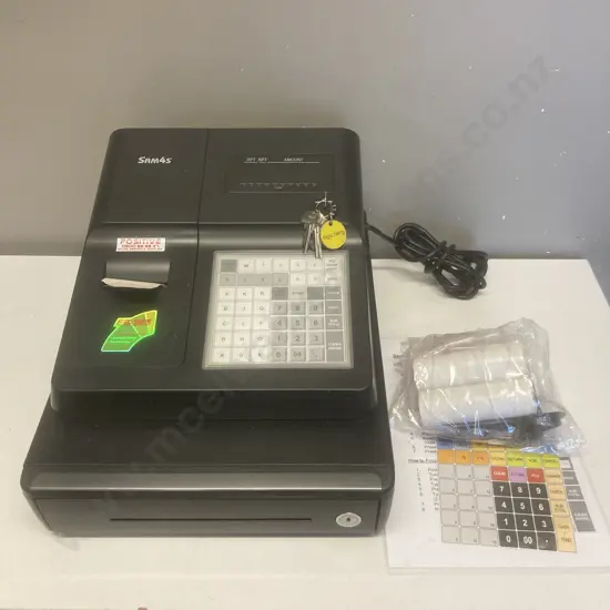 Sam4s ER-265B Cash Register With Keys