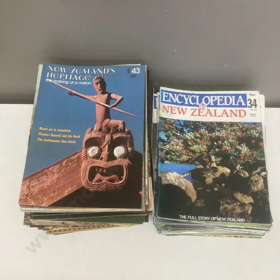 Box Lot NZ's Heritage & Encyclopedia of New Zealand Magazines