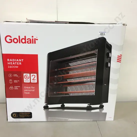 Goldair Radiant Heater, 2400W