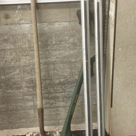 Shovel, Black & Decker Line Trimmer & Roof Racks