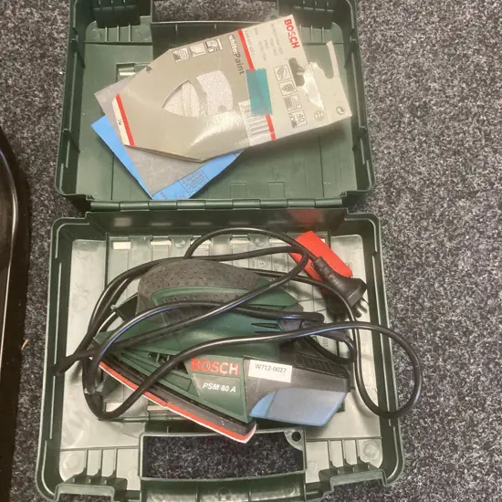 Bosch PSM 80 A Multisander In Case