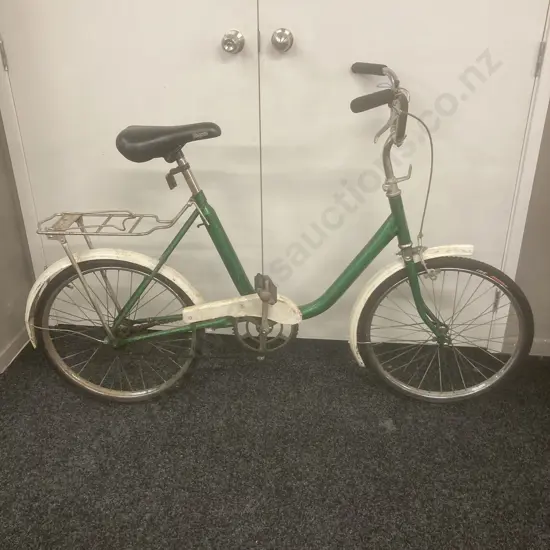 Vintage Green & White Healing Loline Bike