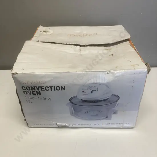 Living & Co Convection Oven, 1200-1400W