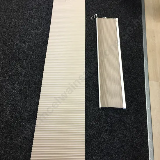 Pair of Blinds - Elegance Honeycomb Single Cell 850 x 1970 & 770 x 305 (Sold with -040)