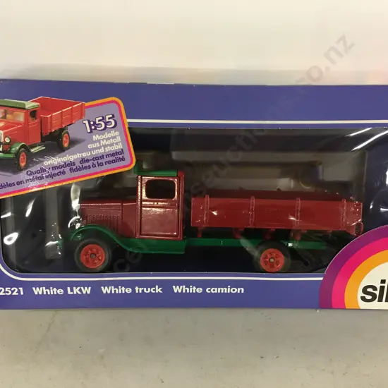 SIKU N° 2521 Truck White LKW 1:55 New In Box