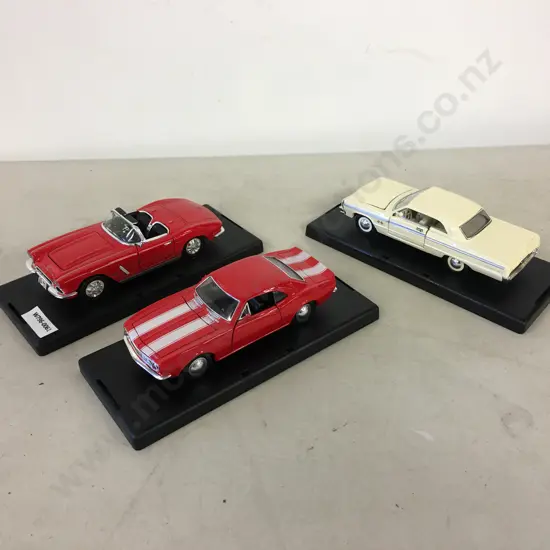 Three Die-cast Models