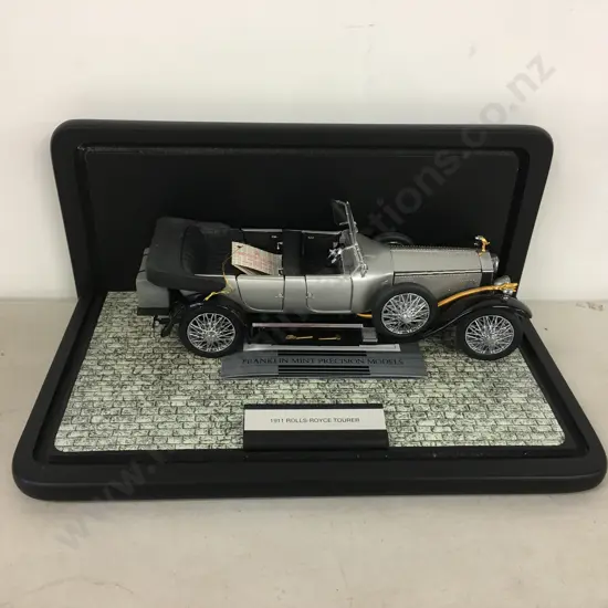 1911 Rolls-Royce Tourer 1/24 Franklin Mint Precision Model - With COA & Case