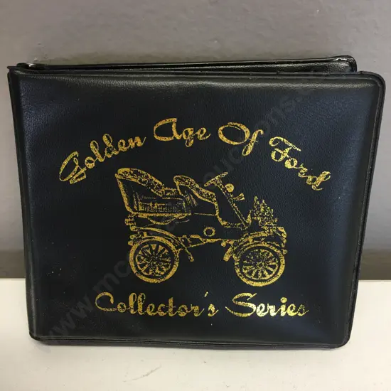 25 Assorted GOLDEN AGE OF FORD Collectors Series Cards In Album