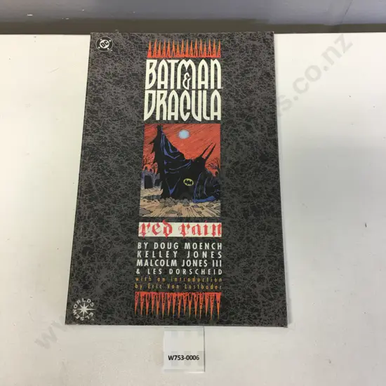 DC Batman Dracula Red Rain 1st print Elseworlds Graphic Novel 1992