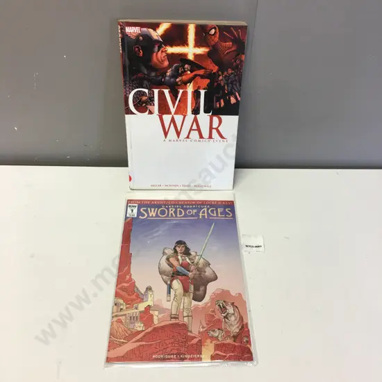 Civil War A Marvel Comics Event 2007 With a Sword Of Ages #1 (Cover A) Comic Book 2017