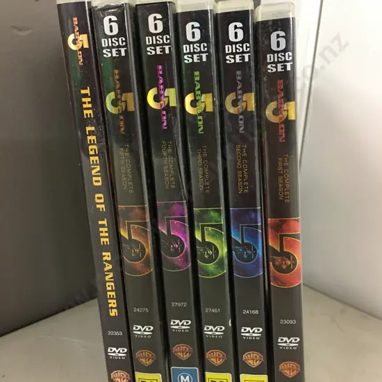 Babylon 5 The Complete Series Seasons 1-5, 30 Discs, With The Legend Of The Ranger Feature-Length Movie