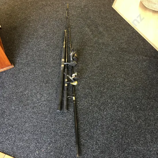 Shimano Eclipse 5' Spin Rod & 4000FB Reel, Okuma 2Pce Sensor Tip & Revenger RV-80 Reel