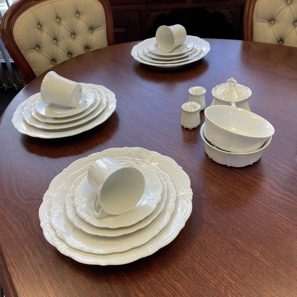 German Tirschenreuth "Aronesse" Dinner and Teaware Image 1++