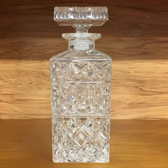 Bohemia Crystal Decanter H23cm
