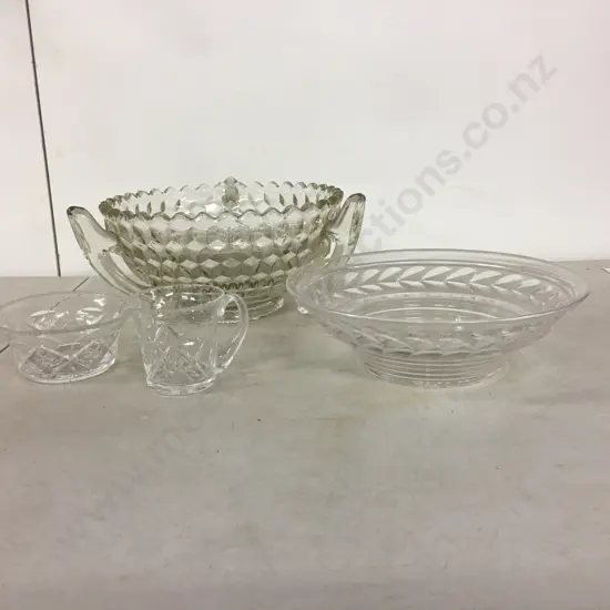 Selection of Vintage Crystal Ware