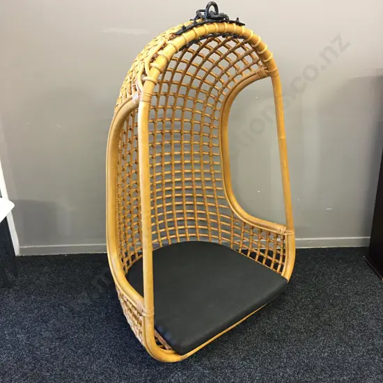 Cane Hanging Egg Chair